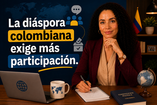 La diáspora colombiana exige más participación
