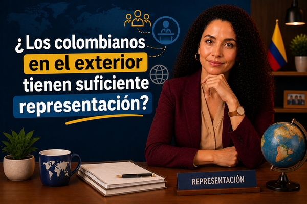 ¿Los colombianos en el exterior tienen suficiente representación?