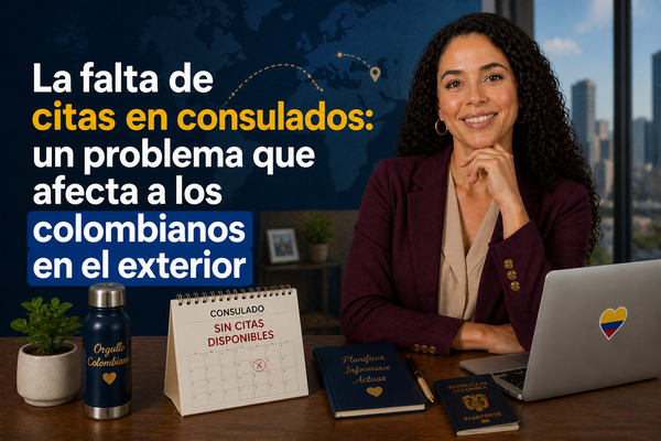 La falta de citas en consulados: un problema que afecta a los colombianos en el exterior