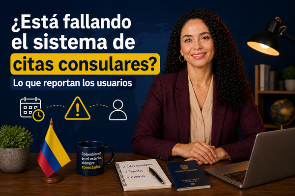 ¿Está fallando el sistema de citas consulares? Lo que reportan los usuarios
