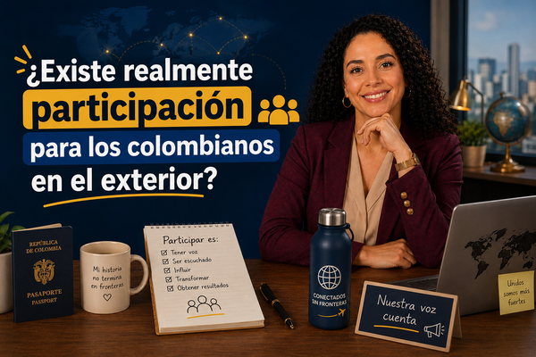 ¿Existe realmente participación para los colombianos en el exterior?