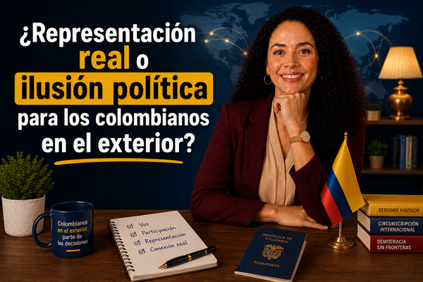 ¿Representación real o ilusión política para los colombianos en el exterior?
