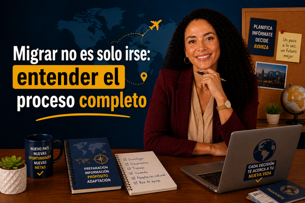 Migrar no es solo irse: entender el proceso completo