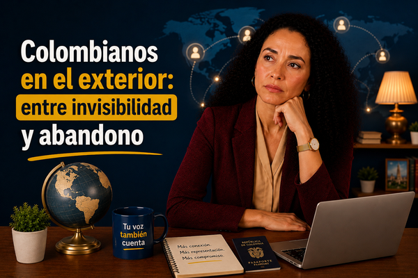 Colombianos en el exterior: entre invisibilidad y abandono