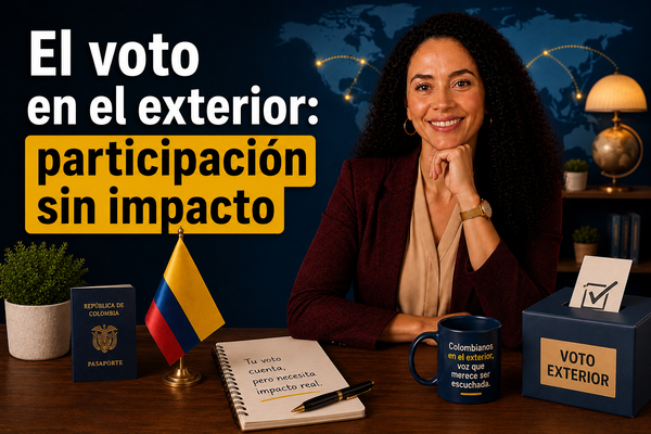 El voto en el exterior: participación sin impacto