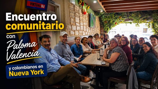 Conversación comunitaria en Nueva York sobre consulados y colombianos en el exterior