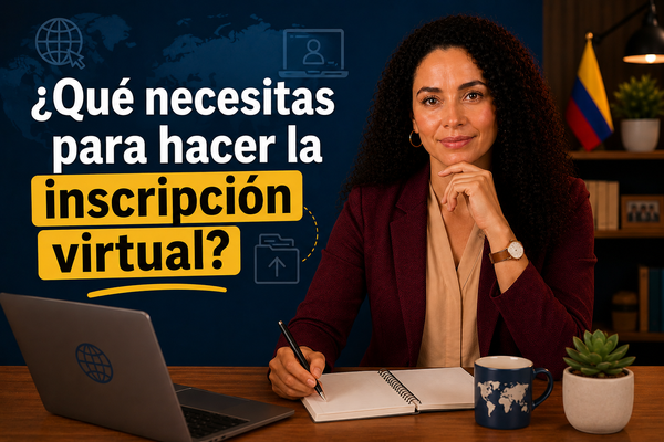 ¿Qué necesitas para hacer la inscripción virtual de tu cédula?