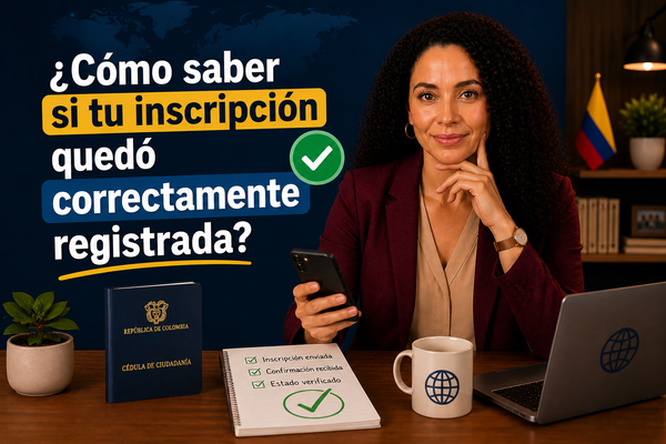¿Cómo saber si tu inscripción quedó correctamente registrada?