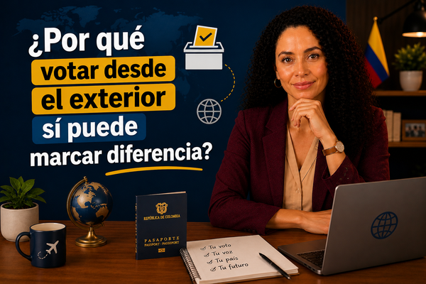 ¿Por qué votar desde el exterior sí puede marcar diferencia?