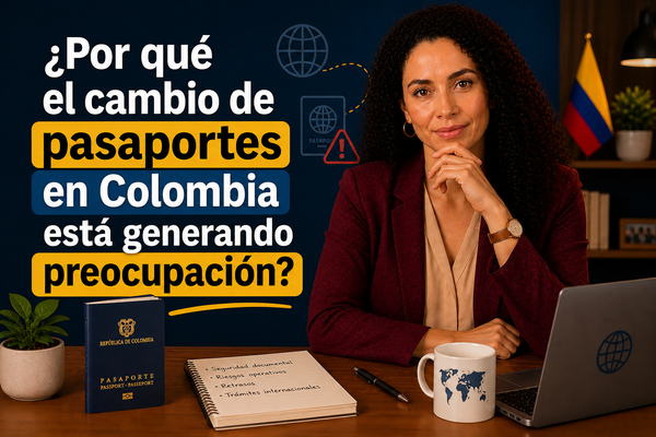 ¿Por qué el cambio de pasaportes en Colombia está generando preocupación?