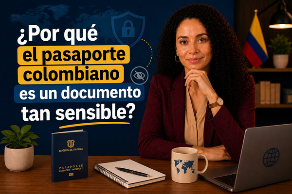 ¿Por qué el pasaporte colombiano es un documento tan sensible?