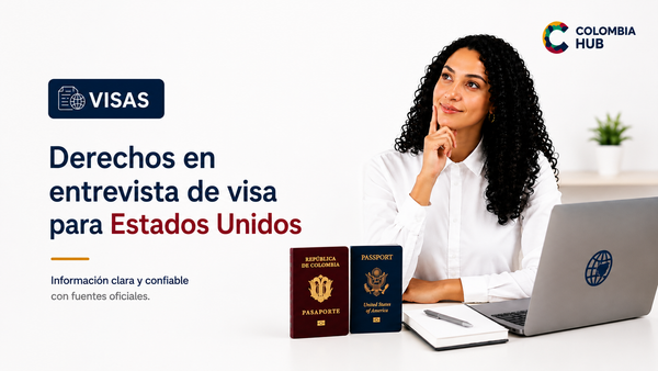 Derechos en entrevista de visa para Estados Unidos