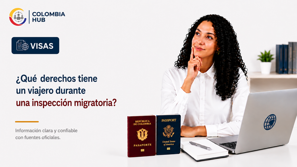 ¿Qué derechos tiene un viajero durante una inspección migratoria?