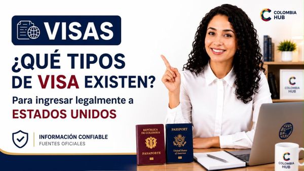 ¿Qué tipos de visa existen para entrar a Estados Unidos?