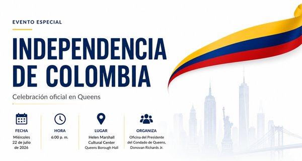 Celebración de la Independencia de Colombia en Queens 2026