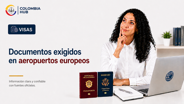 Documentos exigidos en aeropuertos europeos