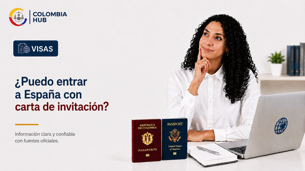 ¿Puedo entrar a España con carta de invitación?