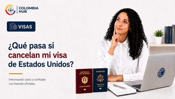 ¿Qué pasa si cancelan mi visa de Estados Unidos?
