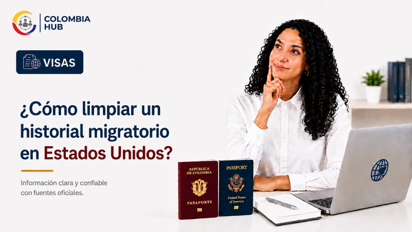 ¿Cómo limpiar un historial migratorio en Estados Unidos?