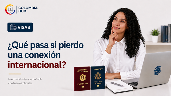 ¿Qué pasa si pierdo una conexión internacional?