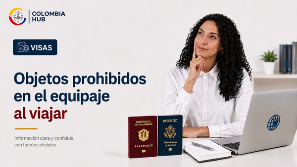 Objetos prohibidos en el equipaje al viajar