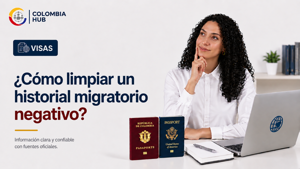 ¿Cómo limpiar un historial migratorio negativo?