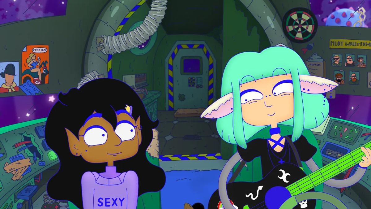 Lesbian Space Princess, The Wound, and Maxxie from Skins