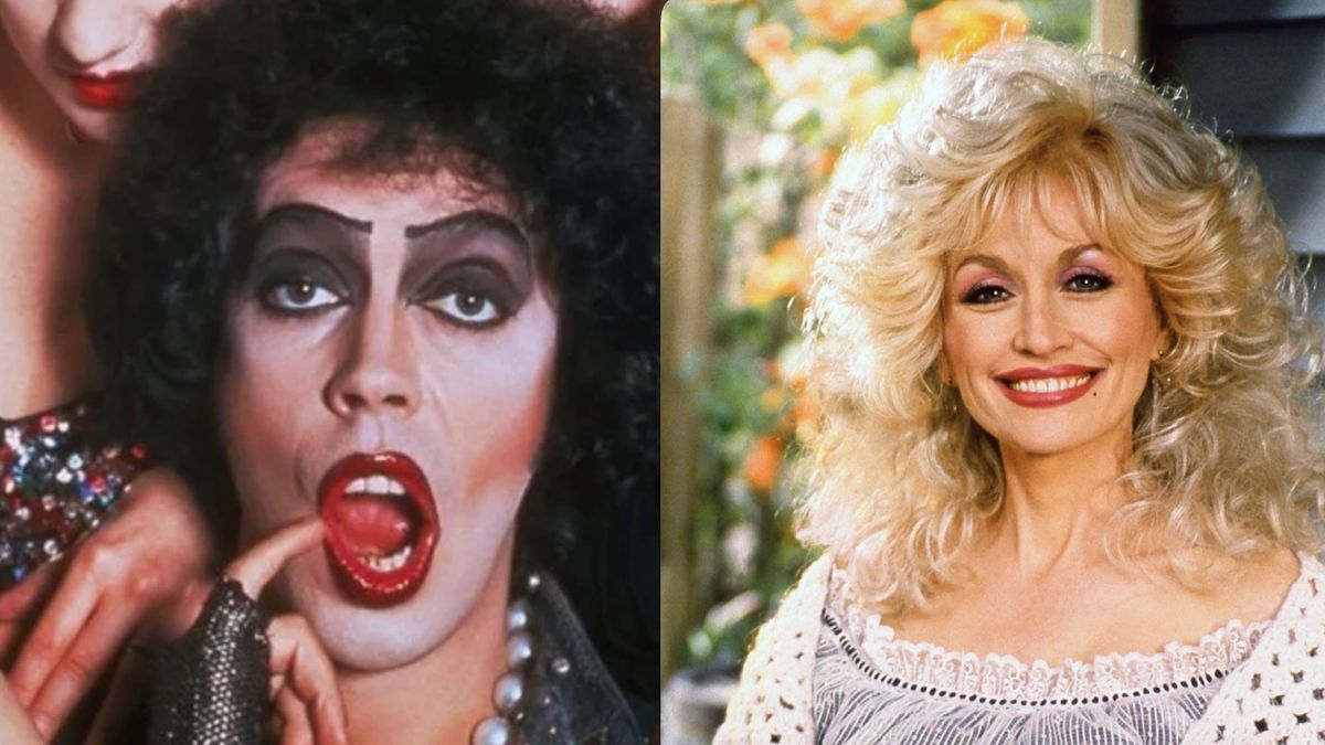 Dolly Parton, Dolly Parton, Tim Curry, Tim Curry and Dolly Parton — Plus more Tim Curry and Dolly Parton