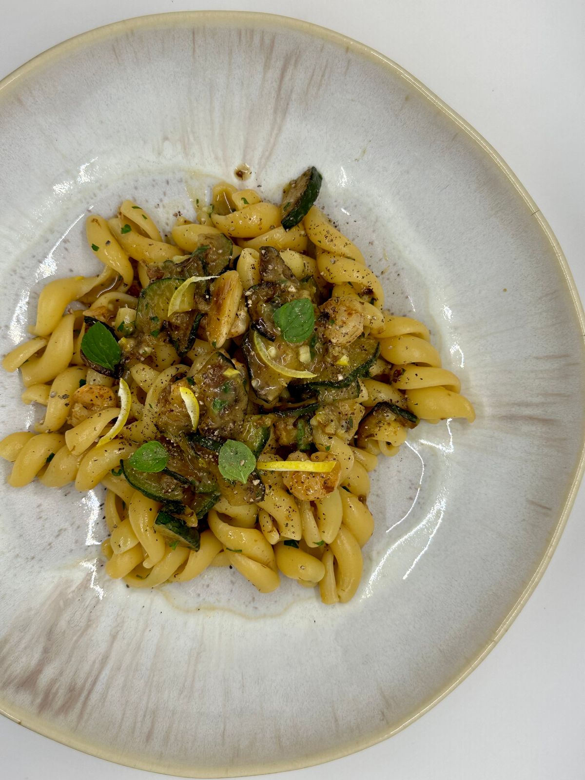 Pasta Zucchine e Gamberetti