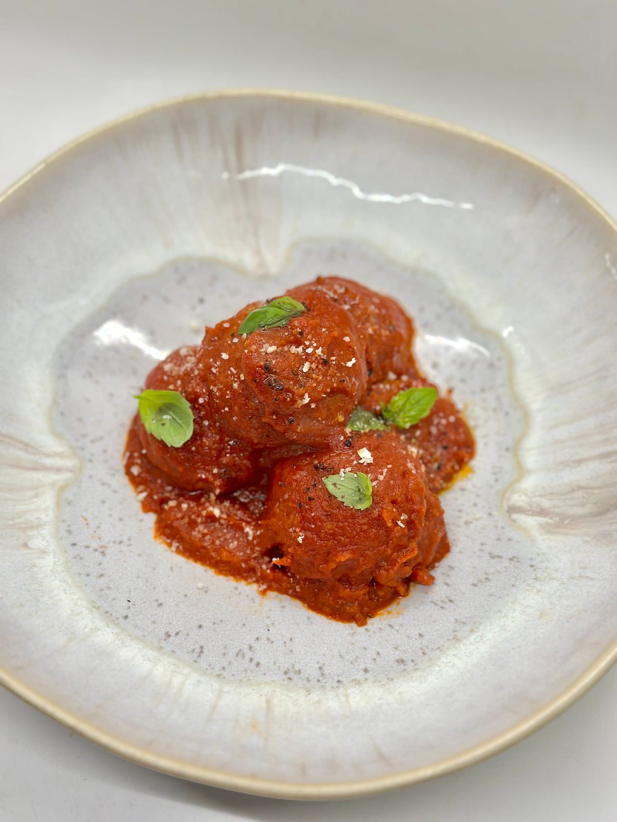 Polpette vegetariane al sugo