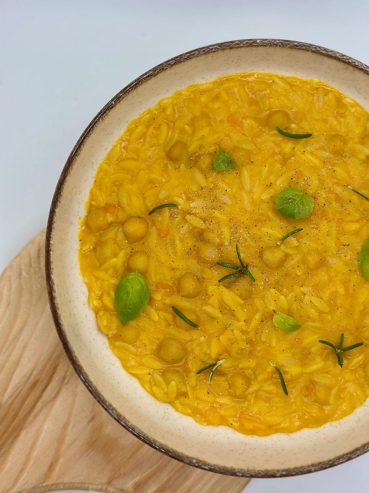 Risoni alla Zucca e Ceci One Pot