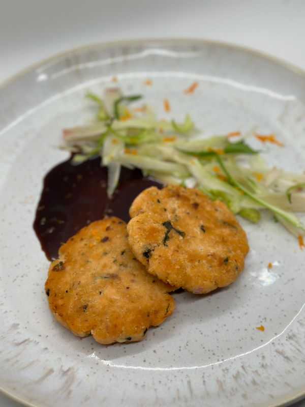 Burger di salmone