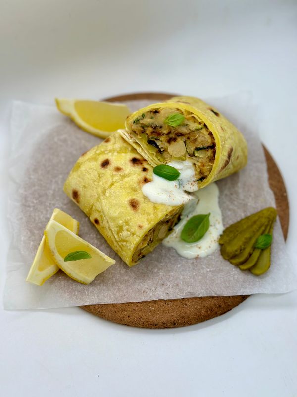Burrito mediorientale