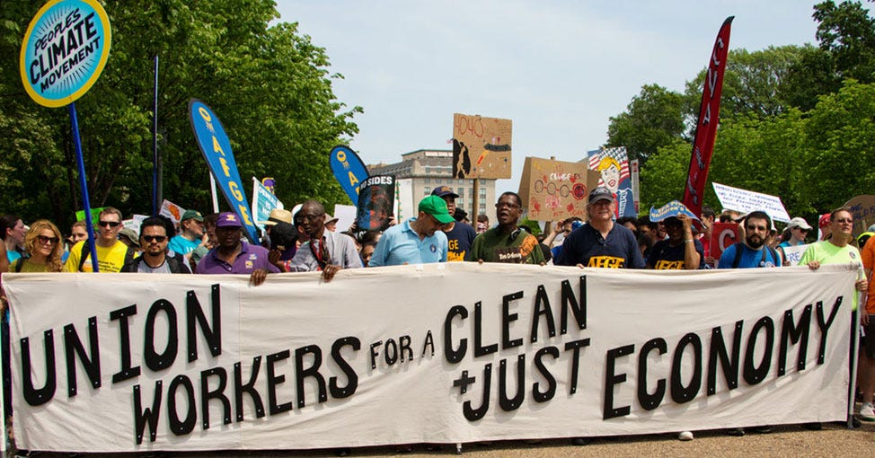 Why some labor unions are talking about climate change » Yale Climate  Connections