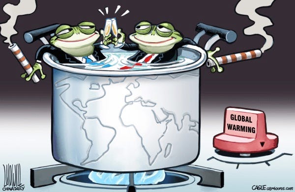 Boiling the Frog: COVID-19 and Climate Change - The Santa Barbara  Independent