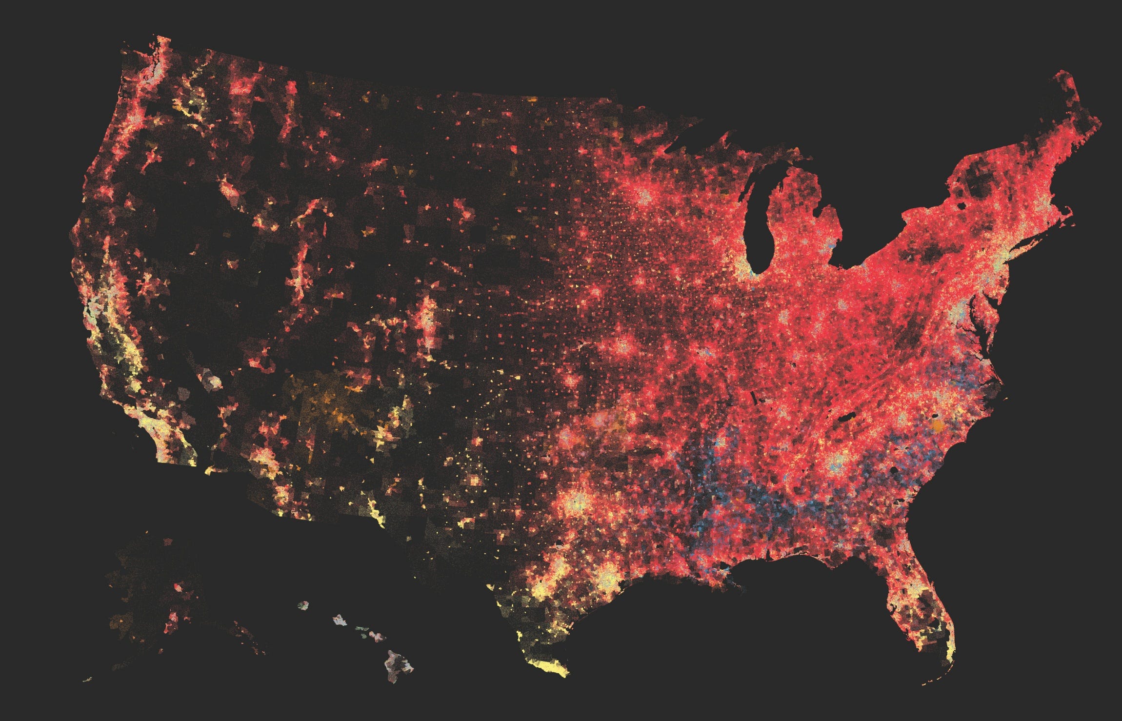 Segregation map: America's cities 50 years after the Fair Housing Act of  1968 - Washington Post