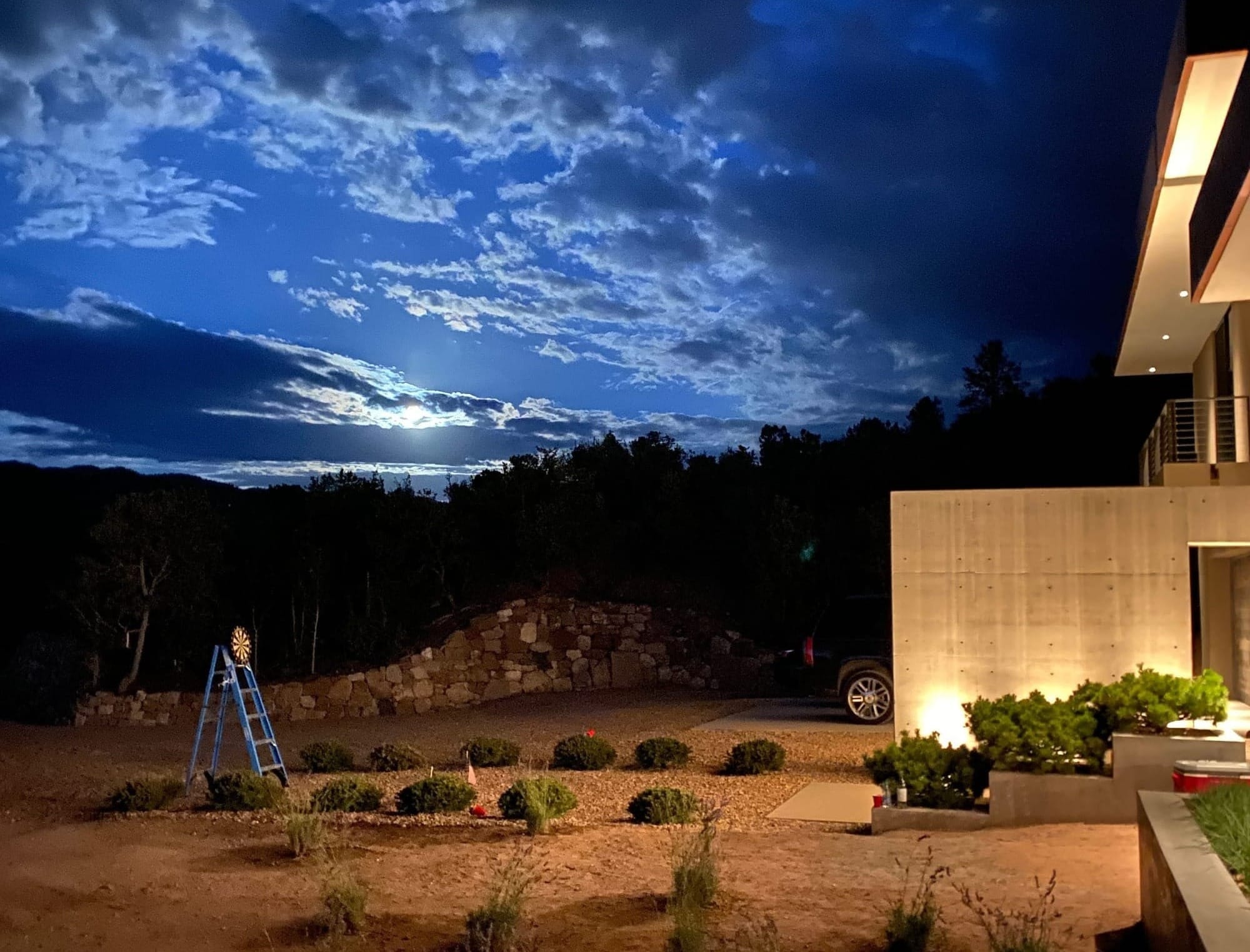 A Santa Fe, New Mexico summer night sky (2020)