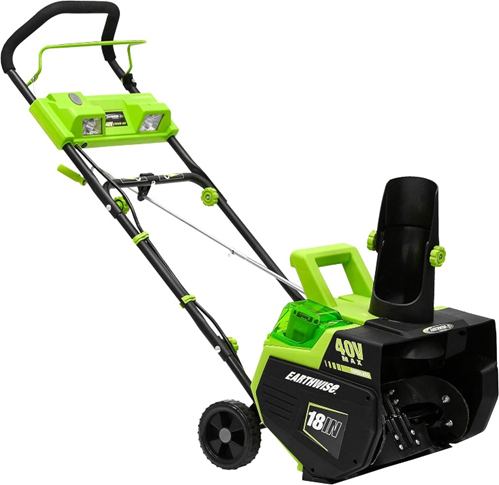 5.&nbsp;&nbsp;&nbsp;&nbsp; Earthwise SN74018 Cordless Electric Snow Blower