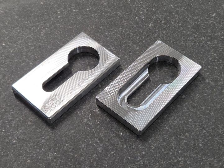 Recessed Slot Skid Plate Mount Kit - Aluminum