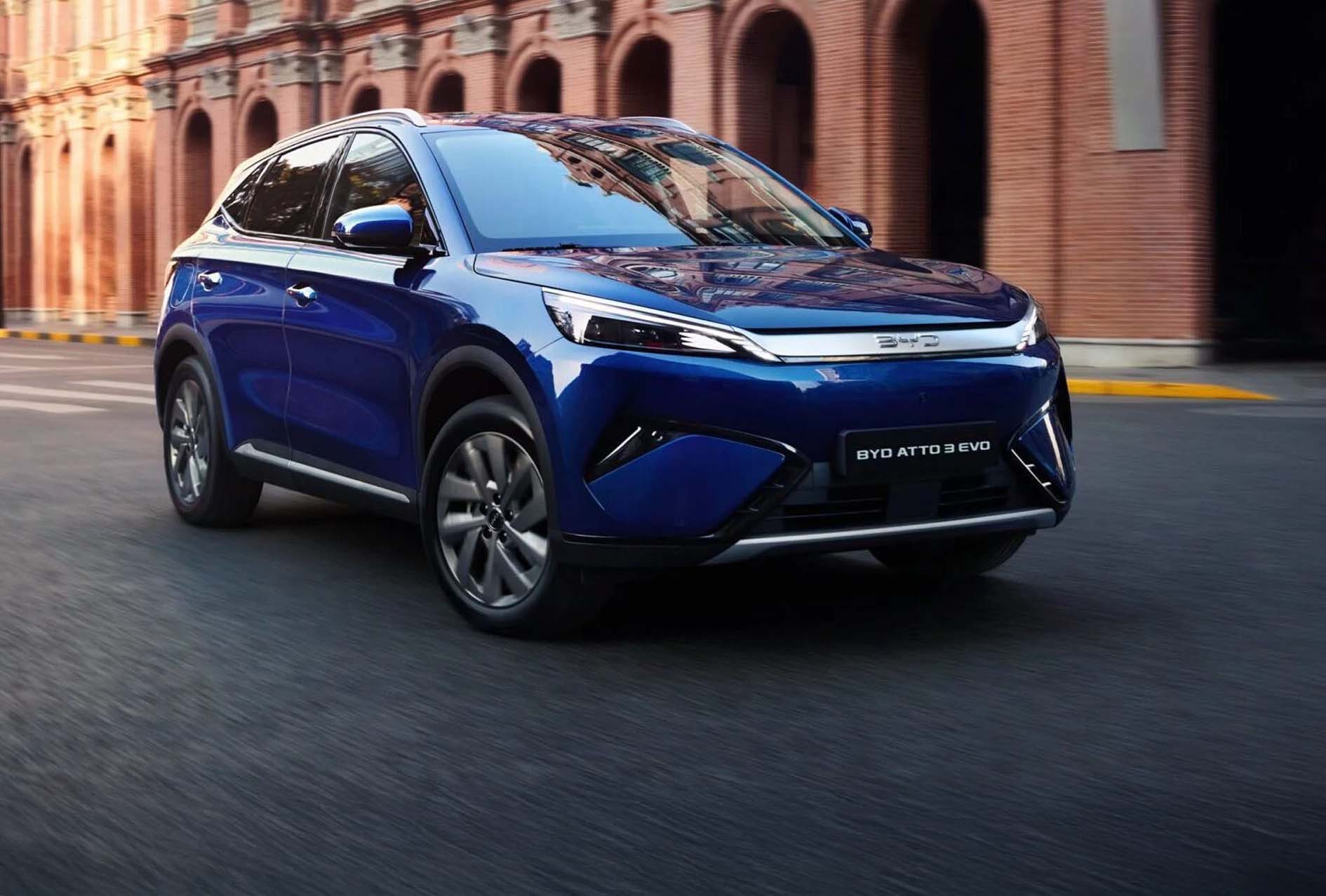 BYD Atto 3 Evo: sterker, ruimer en tot 449 pk