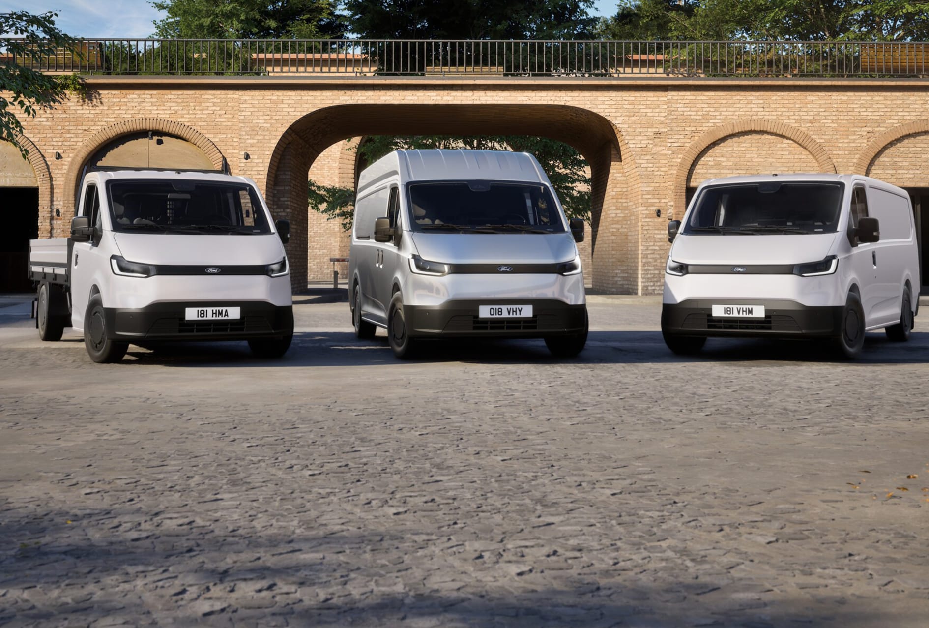 Ford Transit City: compacte elektrische bestelauto voor in de stad