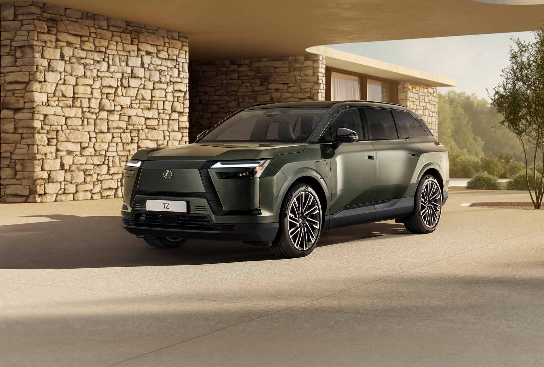 Nieuwe Lexus TZ: grote elektrische SUV met zes zitplekken