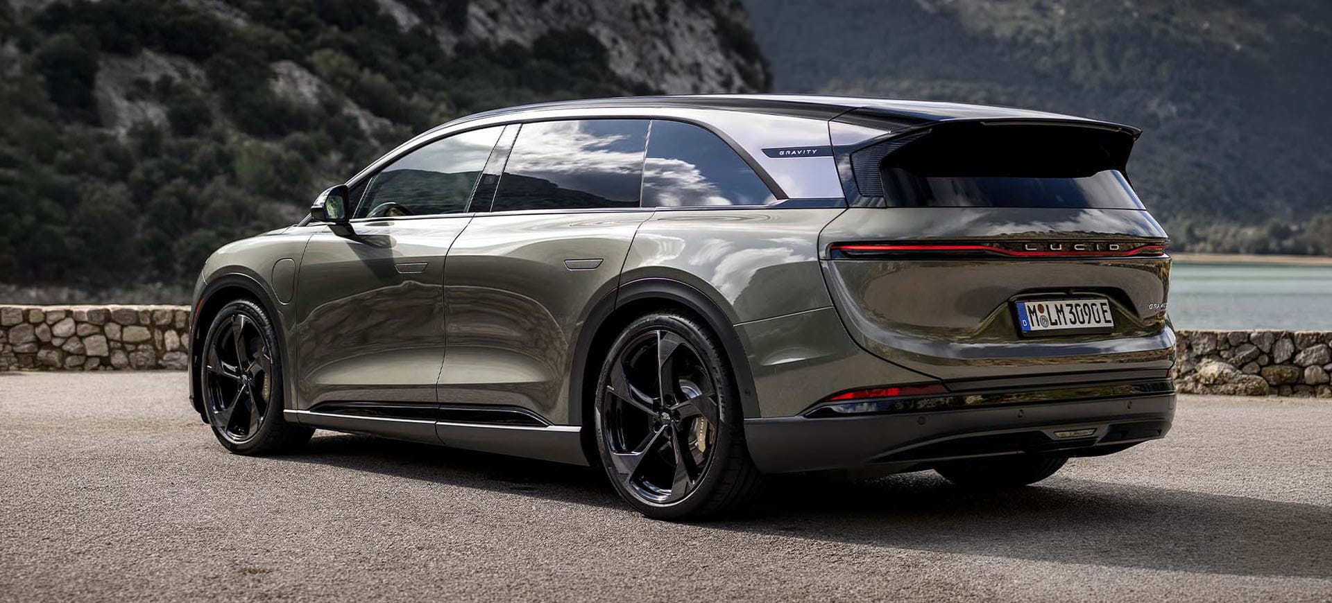 Lucid Gravity Grand Touring elektrische SUV met 748 km WLTP actieradius