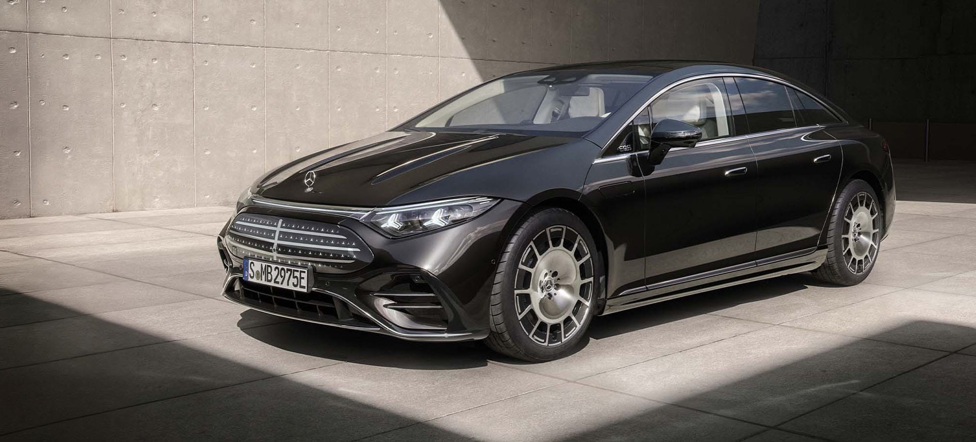Mercedes-Benz EQS Limousine elektrische auto met 926 km WLTP actieradius
