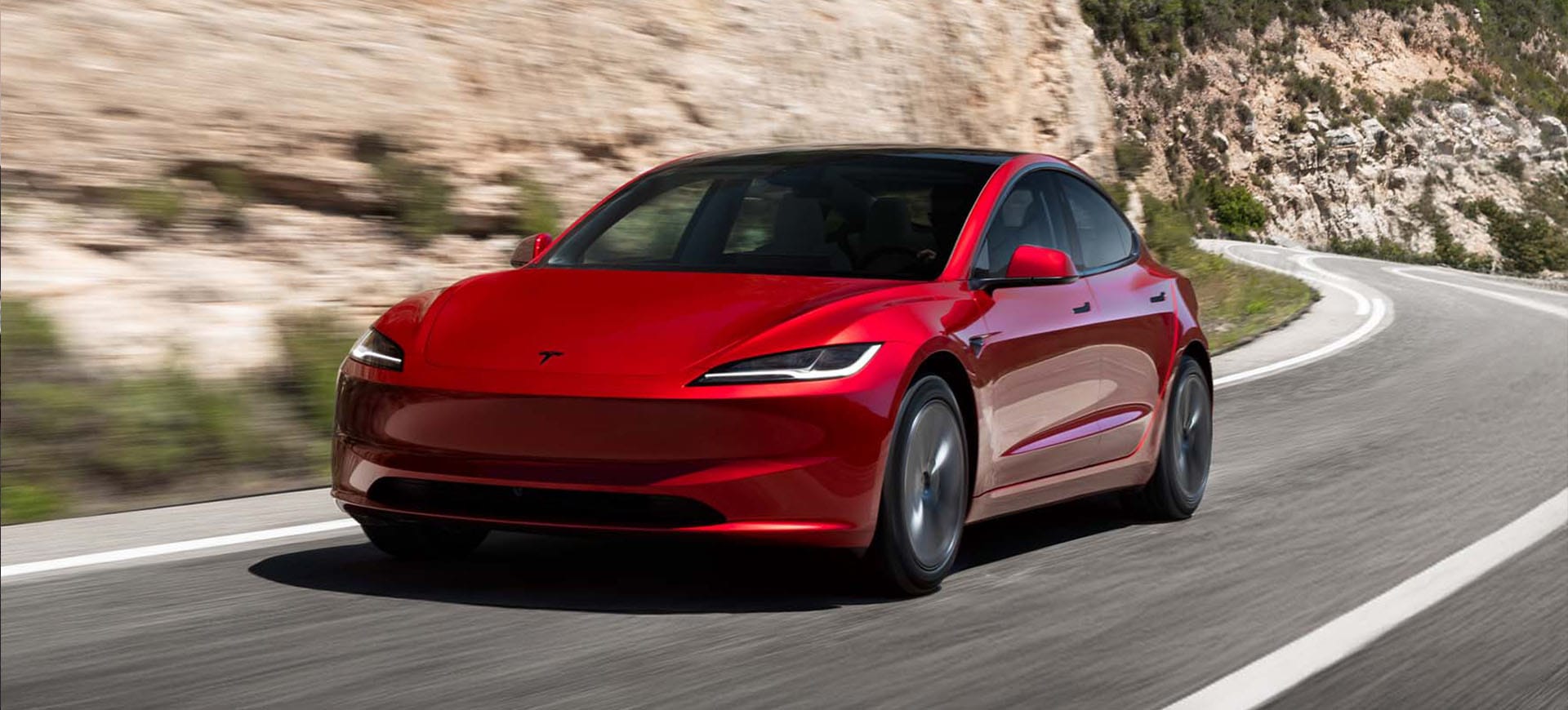 Tesla Model 3 Long Range elektrische auto met 750 km WLTP actieradius
