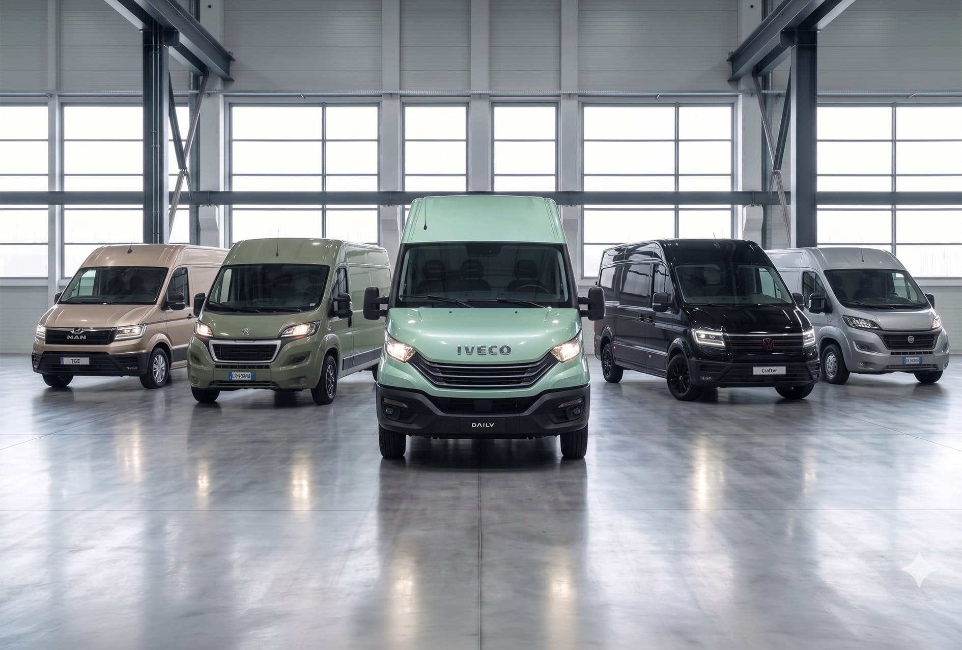 Top 5 bestelwagens met de grootste laadruimte