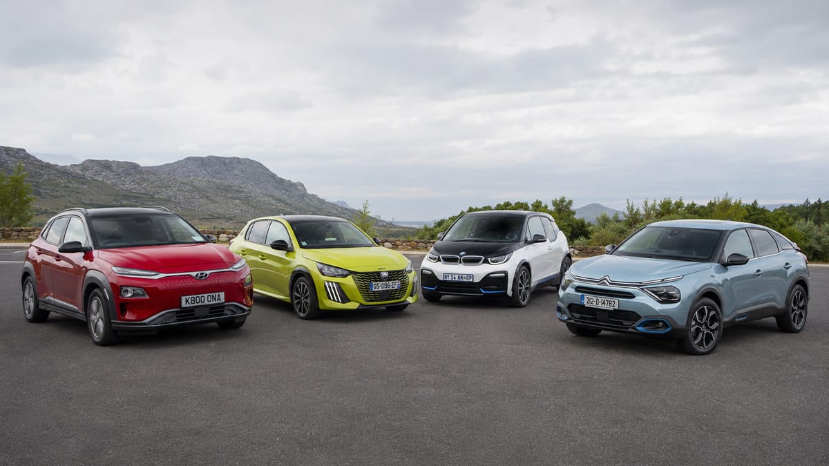 Elektrische auto's onder de 20.000 euro