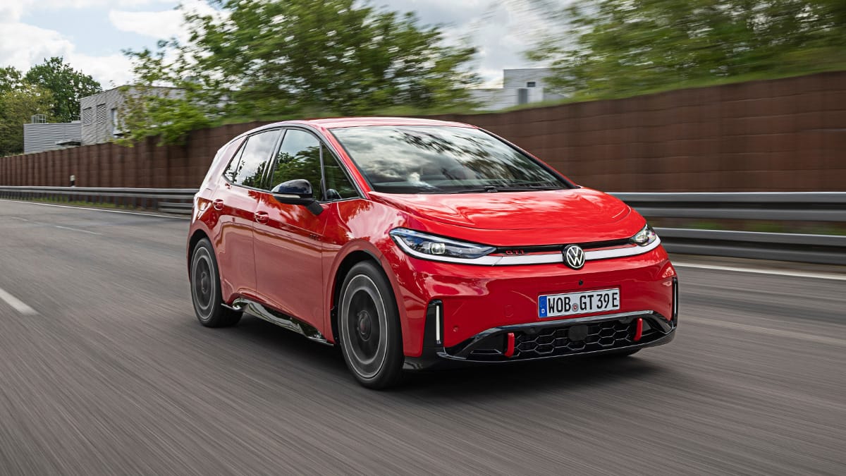Volkswagen ID.3 GTI elektrische hot hatch met Tornado Red accenten
