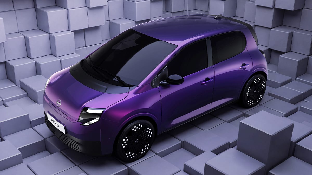 Nissan Pixo elektrische stadsauto op het Twingo-platform
