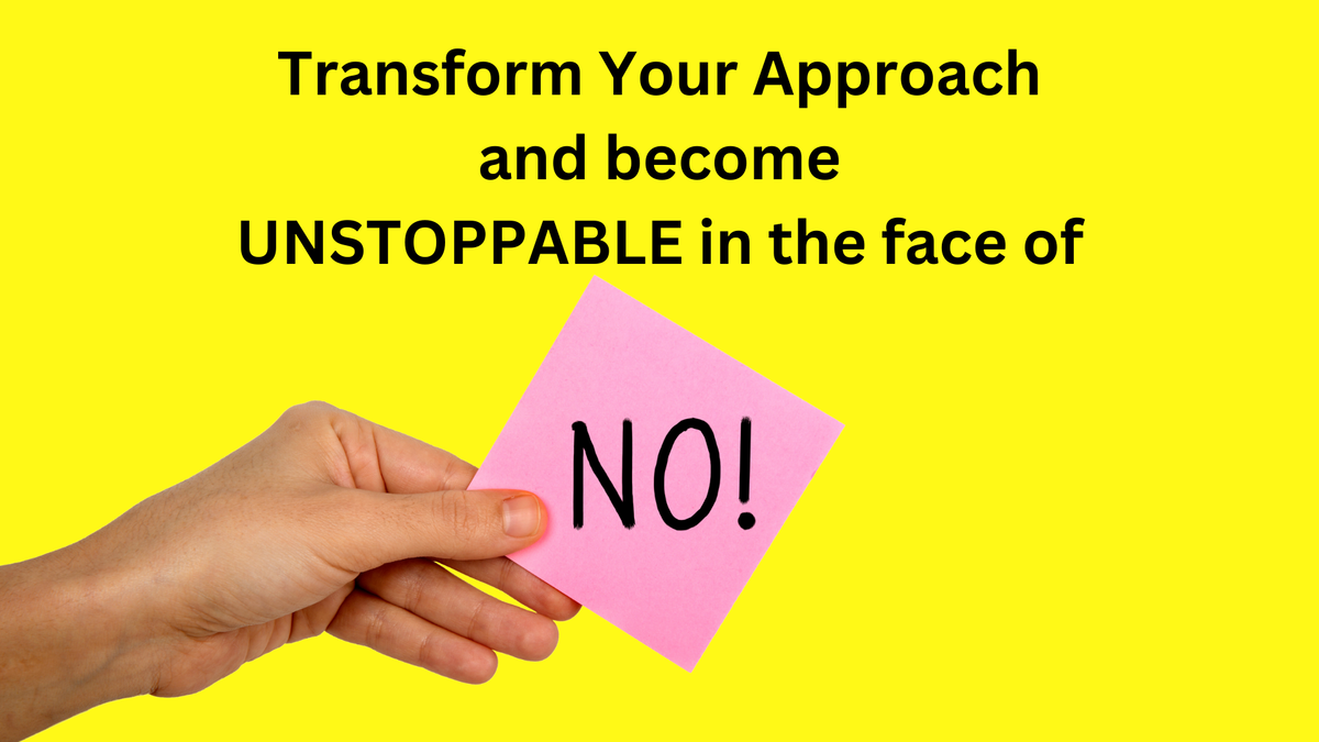 Embracing "No": How to Play and Win the "No Game"